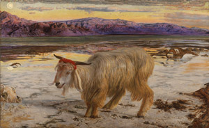 William Holman Hunt The Scapegoat 300